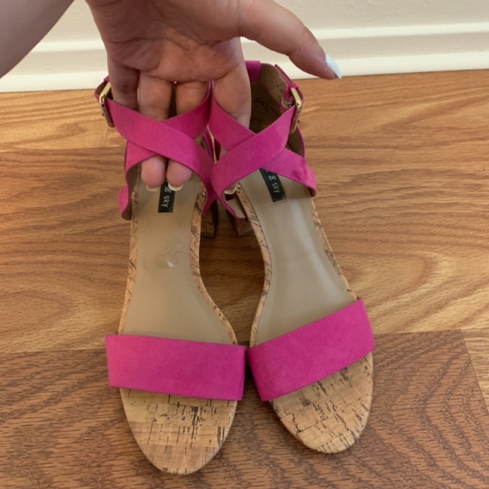 Pink Parker & Sky Sandals - Picture 4 of 4